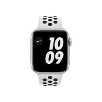 Apple WATCH Nike Series 5  40mm Cellular Aluminiumgehäuse silber Sportarmband Pure Platinum Black