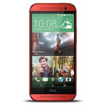 HTC One (M8) 16GB Glamour Red