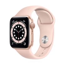 Apple WATCH Series 6 44mm GPS Aluminiumgehäuse Gold Sportarmband Sandrosa