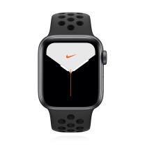 Apple WATCH Nike Series 5 40mm GPS+Cellular Aluminiumgehäuse Space Grau Sportarmband Anthrazit Schwarz