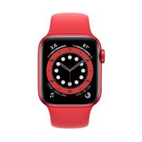 Apple WATCH Series 6 40mm GPS Aluminiumgehäuse Rot Sportarmband Rot