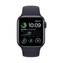 Apple WATCH SE (2.Gen) 44mm GPS Aluminiumgehäuse Mitternacht Sportarmband Mitternacht