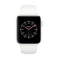 Apple WATCH Series 3 GPS + Cellular Keramikgehäuse weiß 42mm  mit Sportarmband weiß