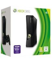 Microsoft Xbox 360 Slim 4GB mattschwarz