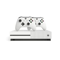 Microsoft Xbox One S 1TB weiß + 2. Controller Bundle