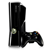 Microsoft Xbox 360 Slim 250 GB glossy schwarz