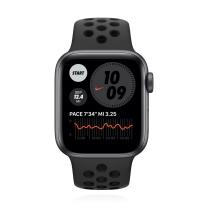 Apple WATCH Nike SE  40mm GPS Aluminiumgehäuse Space Gray Sportarmband Anthrazit Schwarz