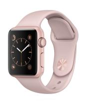 Apple WATCH Series 1 38mm roségoldes Aluminiumgehäuse sandrosa Sportarmband 